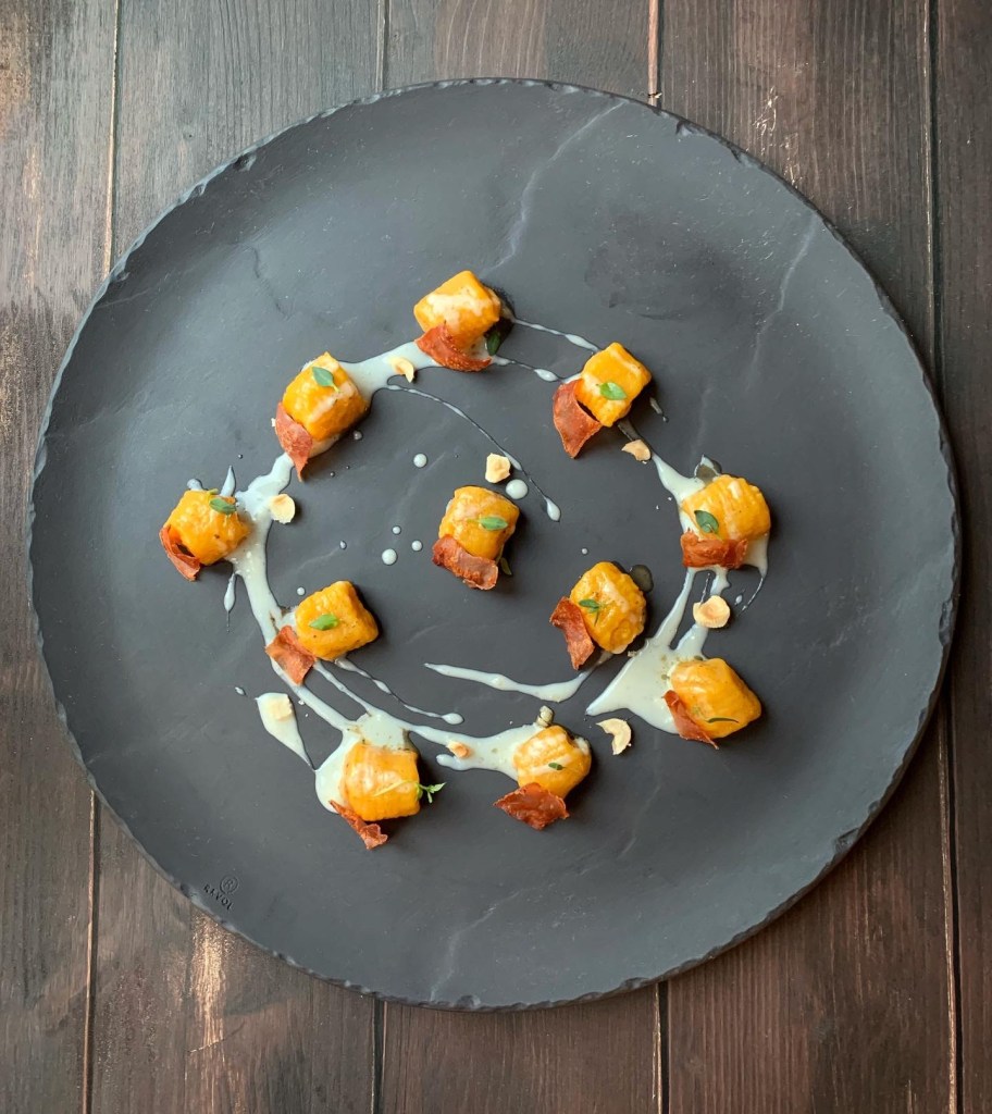 Gnocchi di zucca e crema di gorgonzola – Zenzero in Cucina